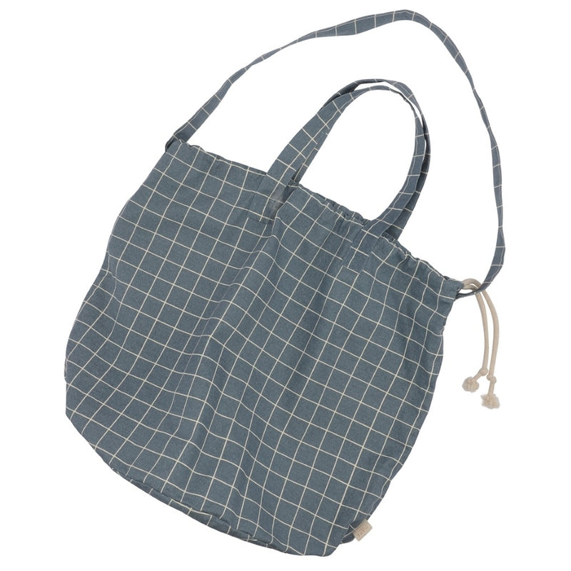 Haps Nordic Shopping bag Shopping bag Ocean Check