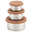 Haps Nordic Steel trio Food jar Terracotta