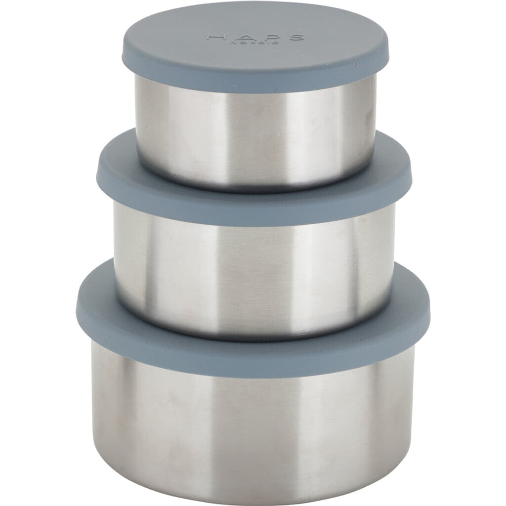 Haps Nordic Steel trio large Food jar Ocean