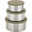 Haps Nordic Steel trio large Food jar Olive