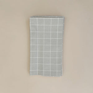 Haps Nordic Textile napkins 4-pack Napkins Oyster Grey Check