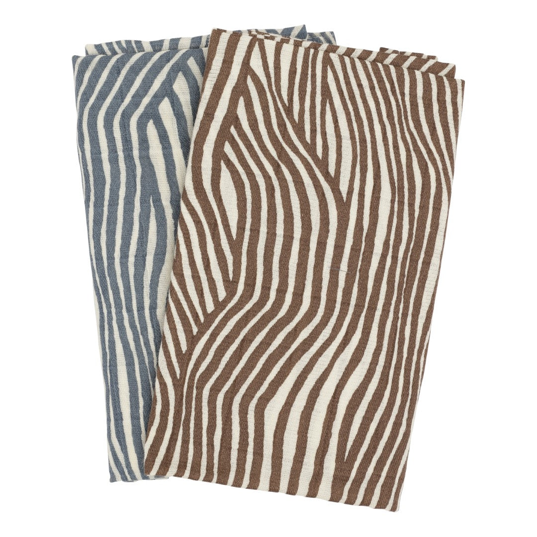 Haps Nordic Wash cloth 2-pack Wash Cloths Winter wave print